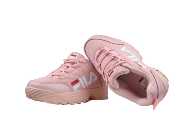 נעלי פילה-Fila Disruptor 2 Premium Athletic Shoes-ROSY BROWN – תמונה 4