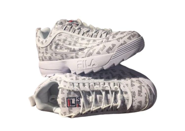 נעלי פילה-Fila Disruptor 2 Premium Athletic Shoes-WHISPER-SUVA GREY – תמונה 4