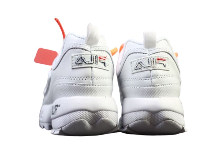 נעלי פילה-Fila Disruptor 2 Premium Athletic Shoes-WHITE-SEA BUCKTHORN – תמונה 6