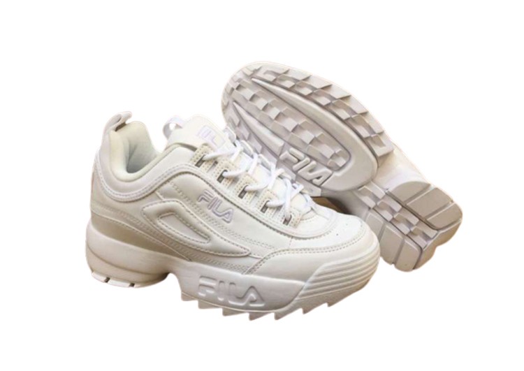 נעלי פילה-Fila Disruptor 2 Premium Athletic Shoes-WILD SAND – תמונה 4