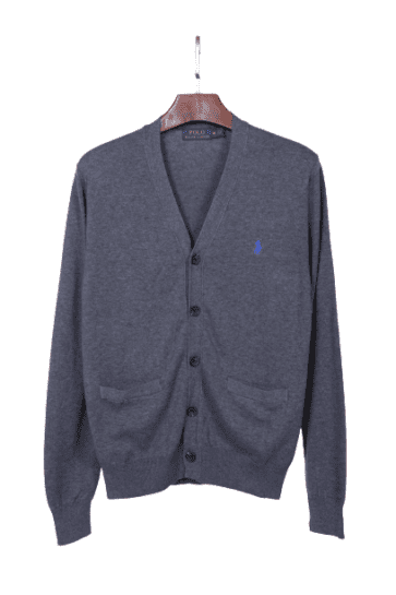 ראלף לורן-RL SWETER JACKET MEN'S GREY