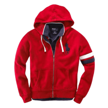 ראלף לורן-RL MEN’S JACKET HOODIES RED