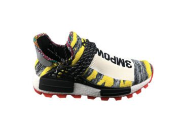 נעלי אדידס-ADIDAS Human Race Running Shoes – Grey-Yellow