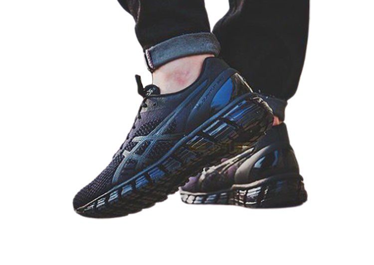 נעלי אסיקס-ASICS - Black Model-3 – תמונה 2