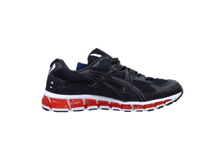 נעלי אסיקס-ASICS - GEL-KAYANO - Black Red – תמונה 2