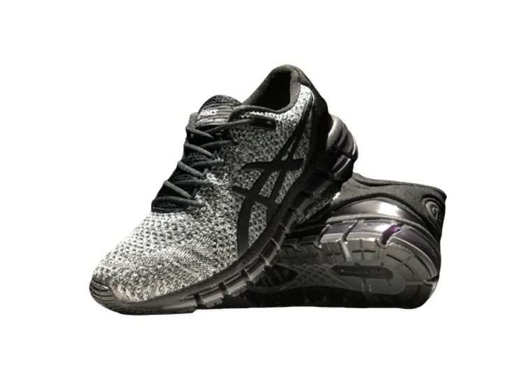 נעלי אסיקס-ASICS - Gray & Black – תמונה 9