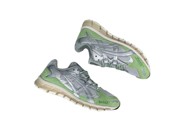 נעלי אסיקס-ASICS - KAYANO Gray Green – תמונה 4