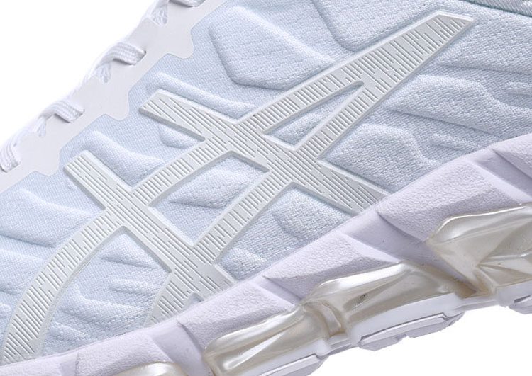 נעלי אסיקס-ASICS - QUANTUM - All White – תמונה 7