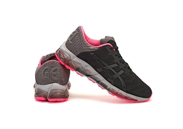 נעלי אסיקס-ASICS - QUANTUM - Black Gray & Pink – תמונה 5