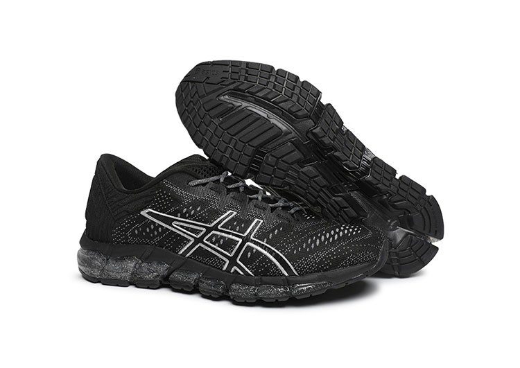 נעלי אסיקס-ASICS - QUANTUM - Jacquard Noodle JCQ - Black & White – תמונה 6