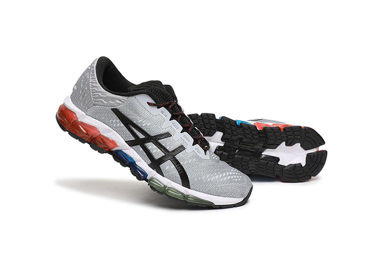 נעלי אסיקס-ASICS - QUANTUM - Jacquard Noodle JCQ - Grey Black – תמונה 5