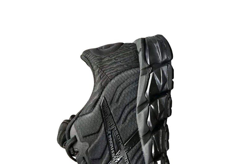 נעלי אסיקס-ASICS - QUANTUM - Second Generation - All Black – תמונה 6