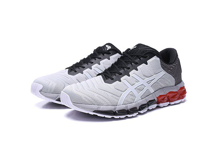 נעלי אסיקס-ASICS - QUANTUM - White Black Red – תמונה 2