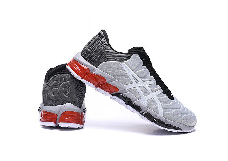 נעלי אסיקס-ASICS - QUANTUM - White Black Red – תמונה 4