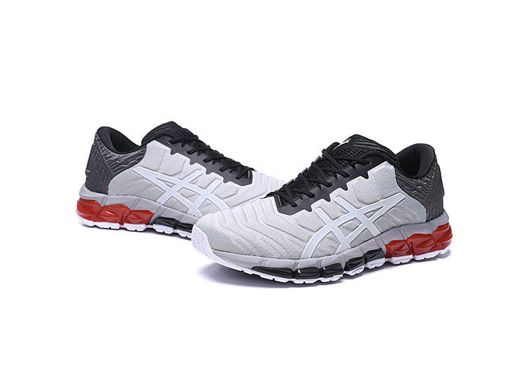 נעלי אסיקס-ASICS - QUANTUM - White Black Red – תמונה 5