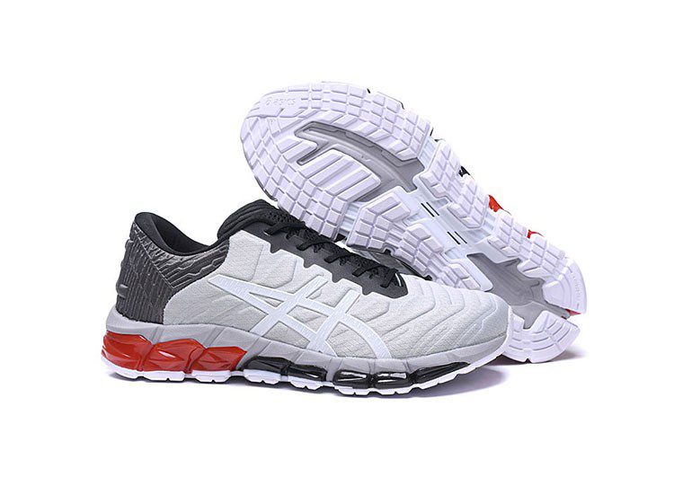 נעלי אסיקס-ASICS - QUANTUM - White Black Red – תמונה 6