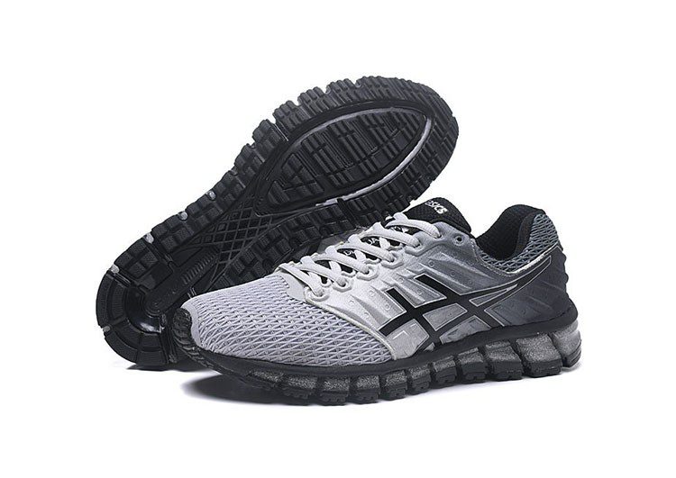נעלי אסיקס-ASICS - Silver Gray – תמונה 5