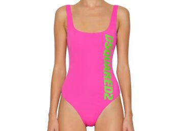 DSQUARED2 BIKINI WOMEN-Pink & Green