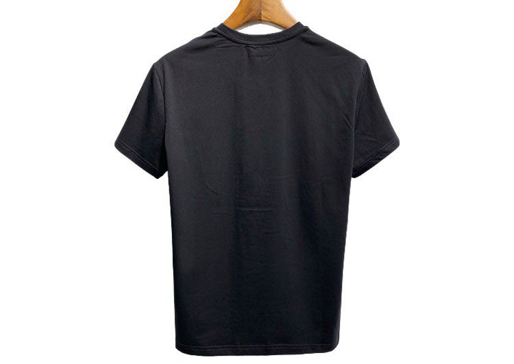 DSQUARED2 TSHIRT MEN SHORT - Black and Multi Color Logo – תמונה 2