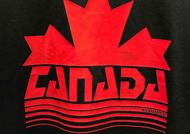 DSQUARED2 TSHIRT MEN SHORT - Red Logo & Black – תמונה 3