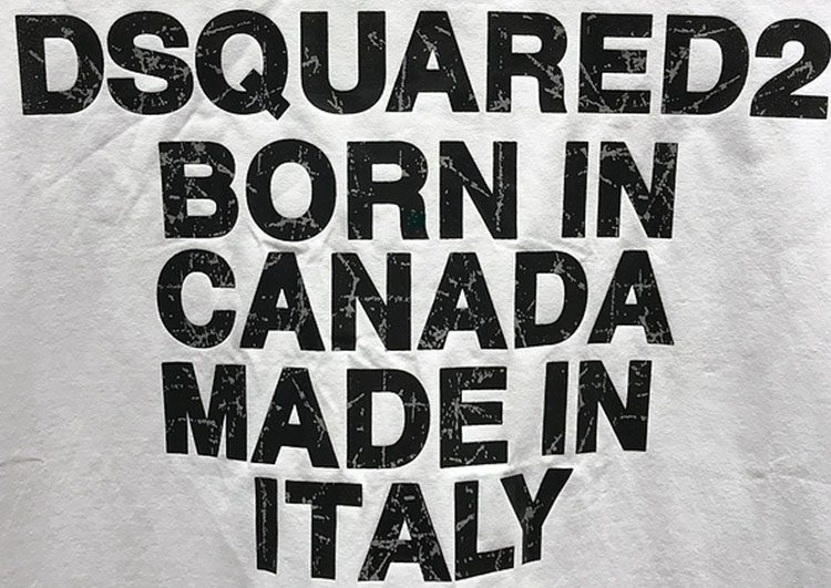 DSQUARED2 TSHIRT MEN SHORT- White Black Combo – תמונה 3