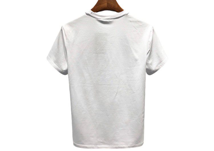 DSQUARED2 TSHIRT MEN SHORT- White Black Combo – תמונה 2