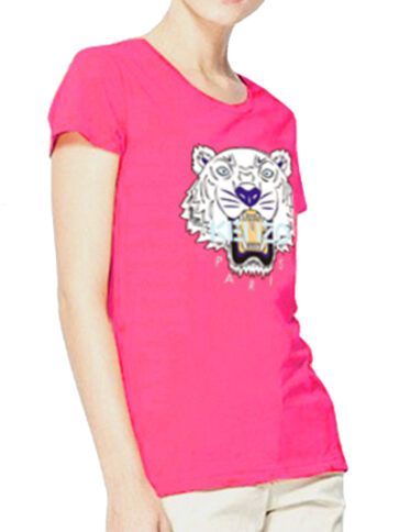 KENZO-קנזו חולצות שרוול קצר לנשים - Pink