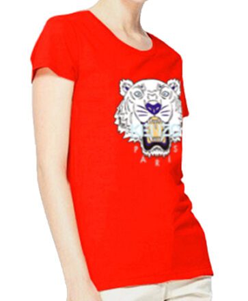 KENZO-קנזו חולצות שרוול קצר לנשים - Red