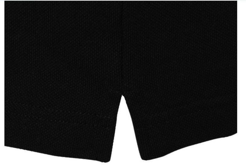 פראדה-PRADA TSHIRT POLO SHORT MEN - Black & White Red Border – תמונה 9