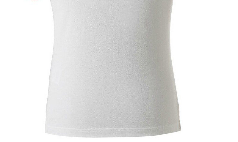 פראדה-PRADA TSHIRT POLO SHORT MEN - White & Blue Red Border – תמונה 14