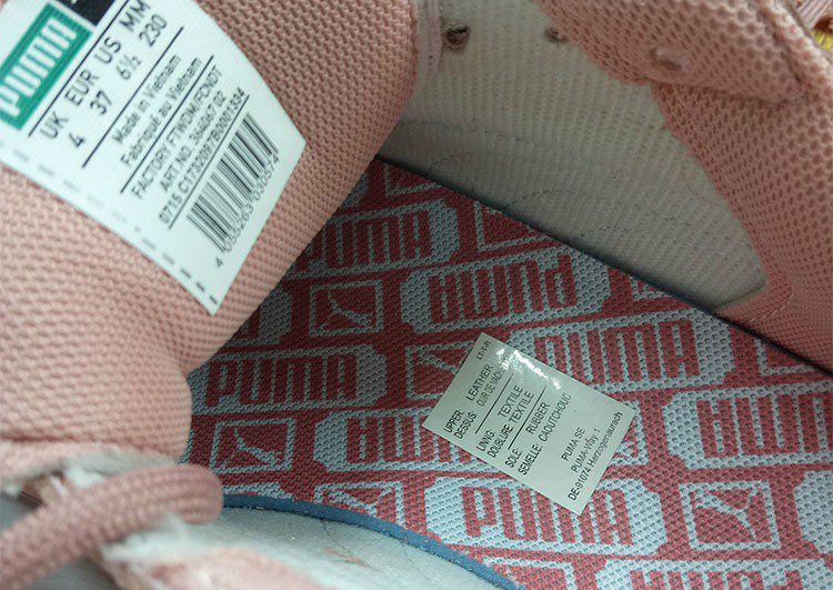 נעלי פומה-PUMA Basket Lace Fallow Gold Label Casual Sneakers – תמונה 9