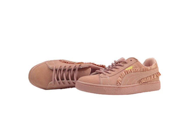 נעלי פומה-PUMA Basket Lace Fallow Gold Label Casual Sneakers – תמונה 6