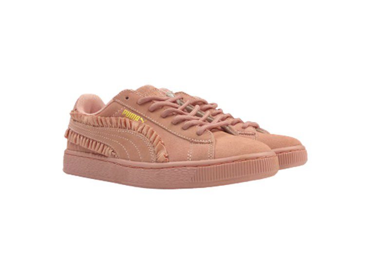 נעלי פומה-PUMA Basket Lace Fallow Gold Label Casual Sneakers – תמונה 5