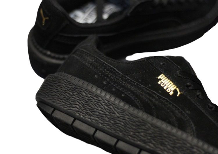 נעלי פומה- Puma suede platform rihanna plarform shoes-Black – תמונה 8