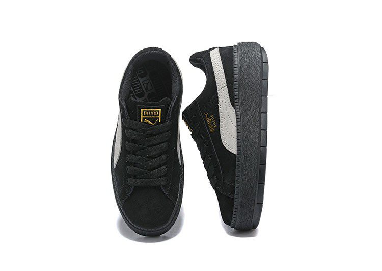 נעלי פומה- Puma suede platform rihanna plarform shoes-Midnight Moss – תמונה 3