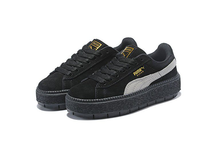 נעלי פומה- Puma suede platform rihanna plarform shoes-Midnight Moss – תמונה 2