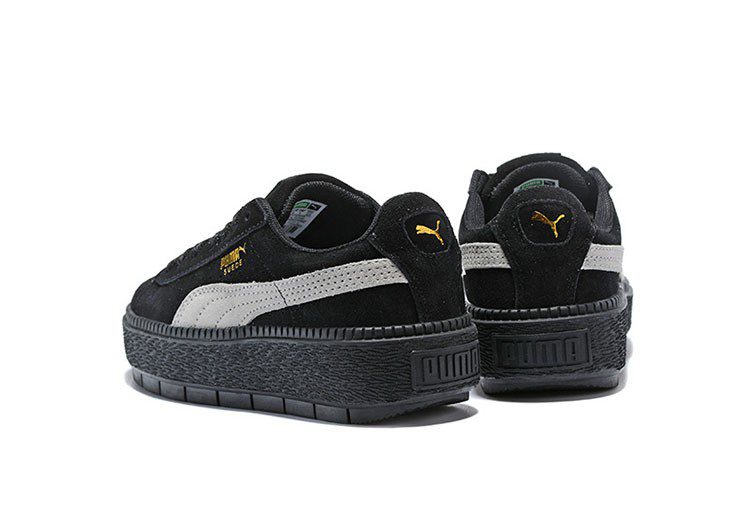 נעלי פומה- Puma suede platform rihanna plarform shoes-Midnight Moss – תמונה 4