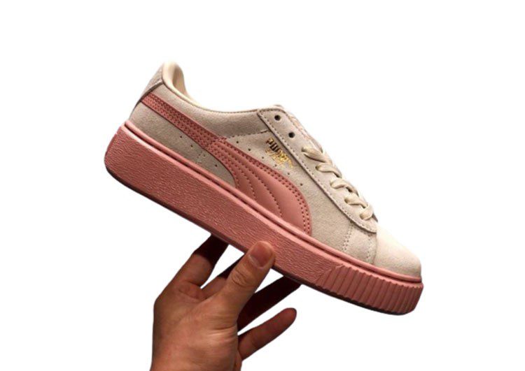 נעלי פומה-Rihanna II Puma Velvet Denim Satin-Sante Fe