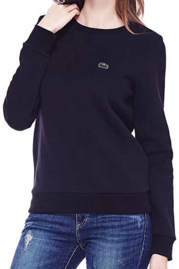 לקוסט-LACSOTE  SWETER WOMEN DESGIN- BLACK
