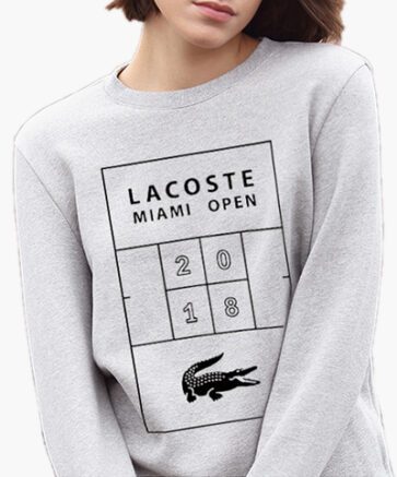 לקוסט-LACSOTE  SWETER WOMEN DESGIN- GRAY