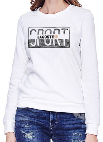 לקוסט-LACSOTE  SWETER WOMEN DESGIN- WHITE