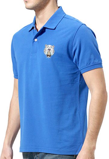 KENZO-קנזו חולצות פולו שרוול קצר לגברים - Blue