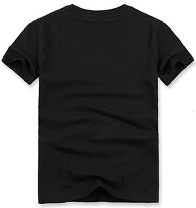 לקוסט-LACSOTE TSHIRT DESGIN MEN SHORT - Black – תמונה 2