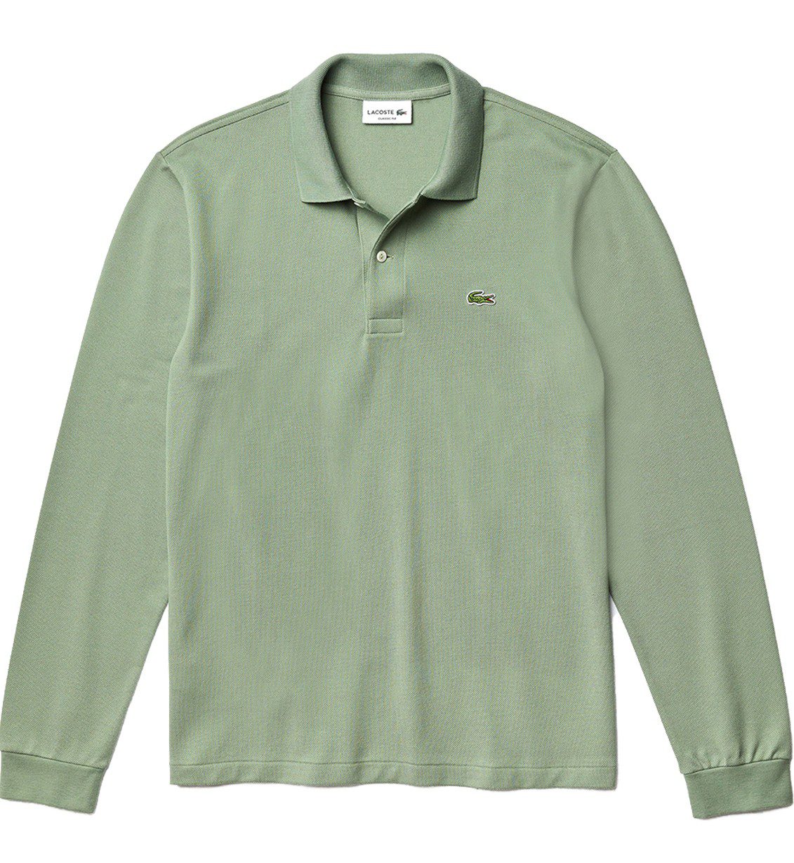 לקוסט-LACSOTE TSHIRT MEN POLO LONG - Zanah – תמונה 3