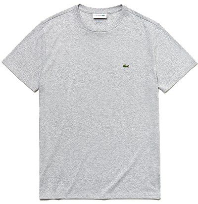 לקוסט-LACSOTE TSHIRT MEN SHORT - Gray – תמונה 3