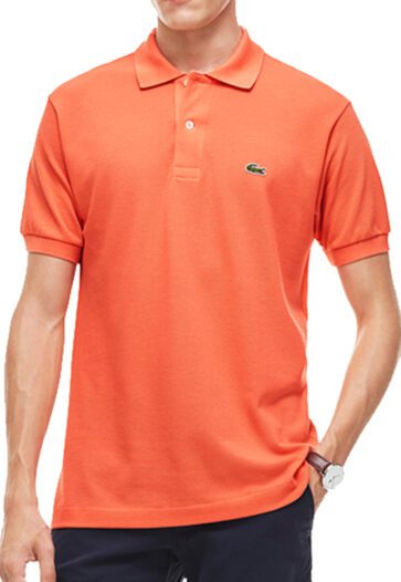 לקוסט-LACSOTE TSHIRT MEN'S POLO SHORT - Tomato Red