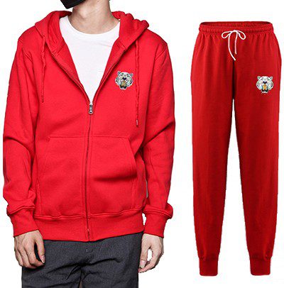 קנזו-KENZO-חליפות טרנינג לגברים- Red