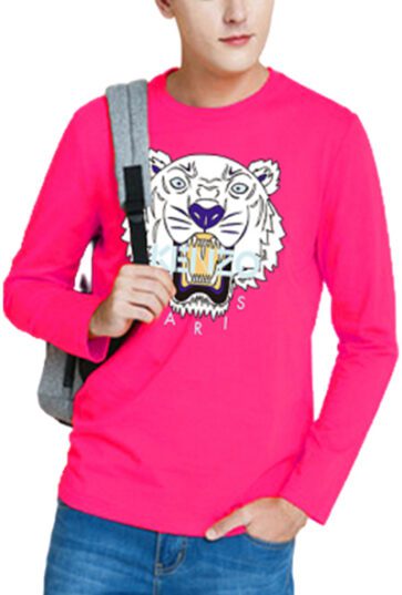 קנזו-KENZO קנזו חולצות שרוול ארוך לגברים - Pink