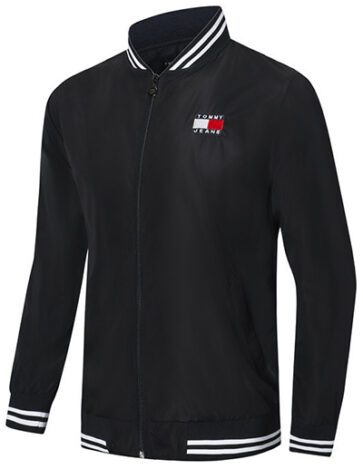 טומי הילפיגר-TOMMY JACKET - Black