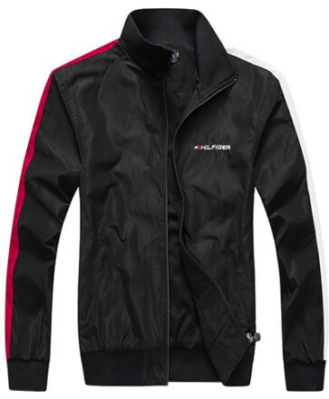 טומי הילפיגר-TOMMY JACKET - Black